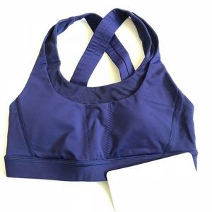 Lululemon Run Stuff Your Bra III Emperor Blue NWT!